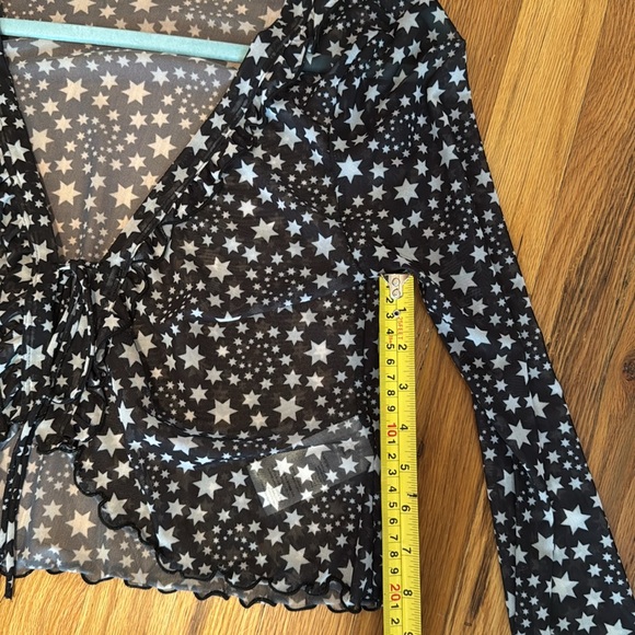 Free People Mesh Star Marne Top.size medium. Never worn. New without tags - Picture 9 of 13
